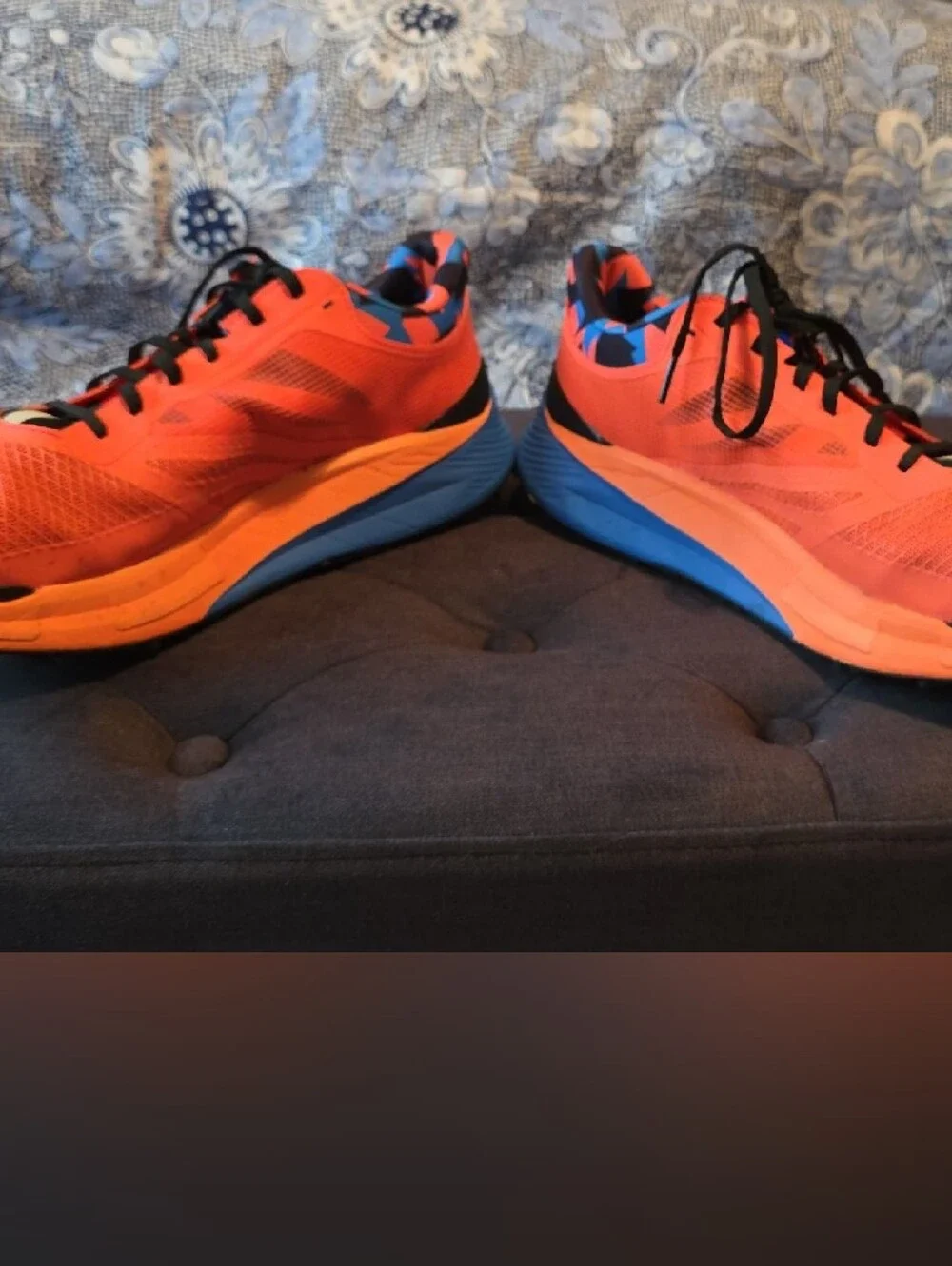 The North Face Men’s VECTIV 2023 Enduris 3 Athletic Shoes - Size 12 Orange/blue